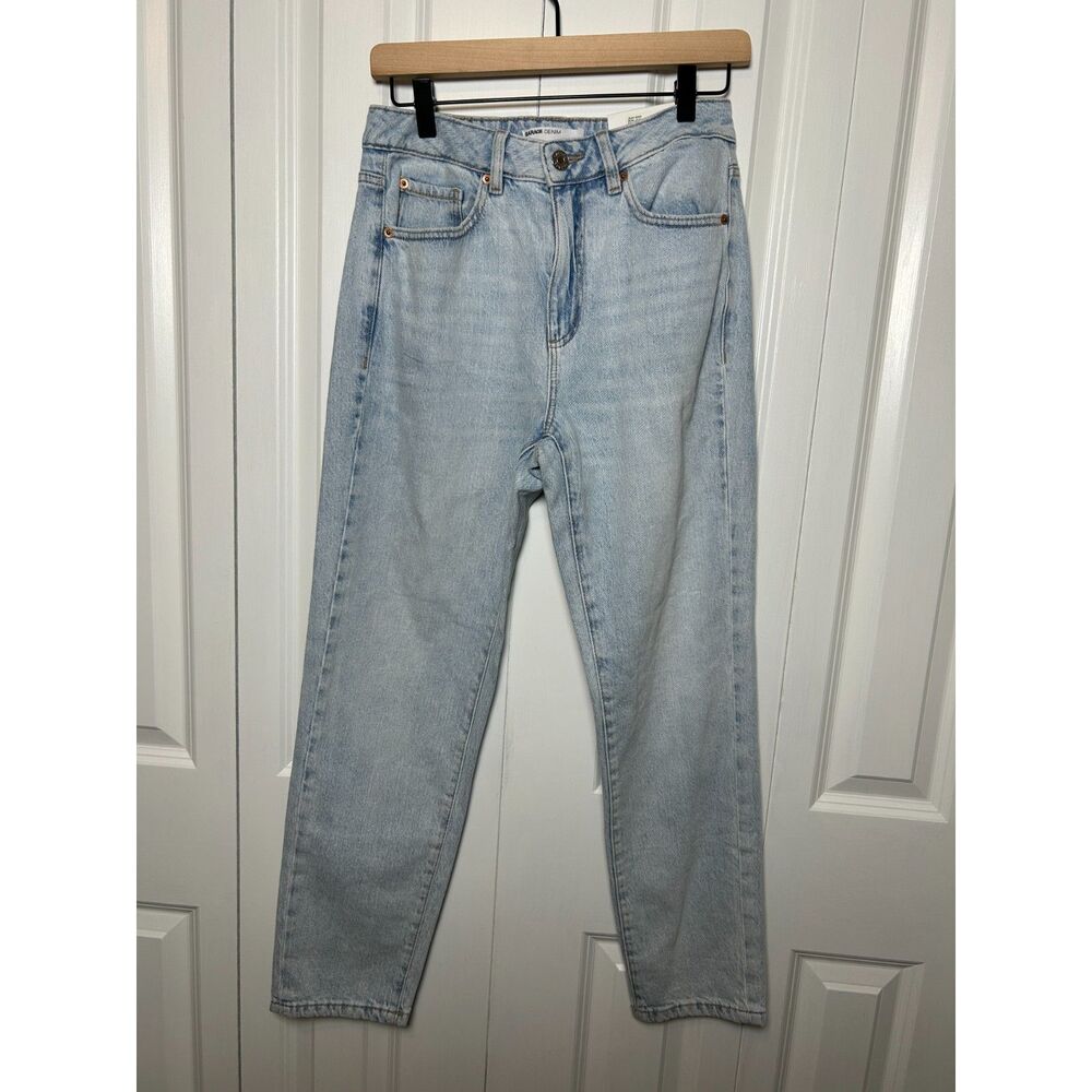 GARAGE DENIM NWT Light Wash High Rise Mom Jeans y2k 90s